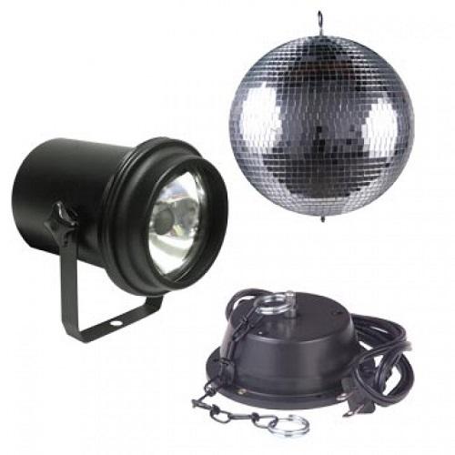 American DJ M-600L 16 Mirror Ball Package - Red One Music