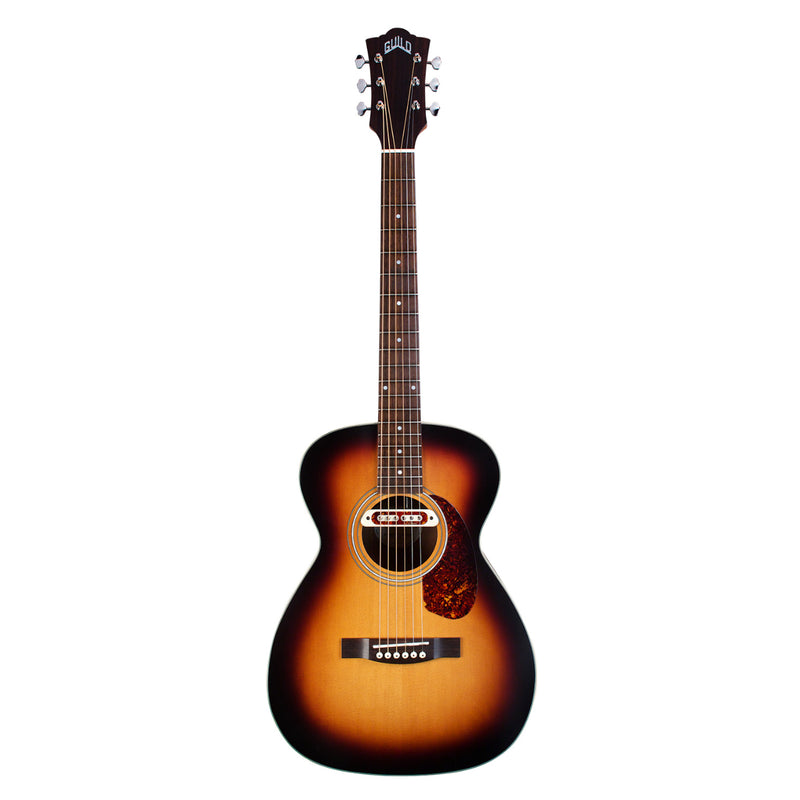 Guild M-240e Westerly Series Troubadour Guitare acoustique électrique (vintage Sunburst Satin)