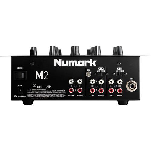 Numark M2 2-Channel Scratch Mixer - Red One Music