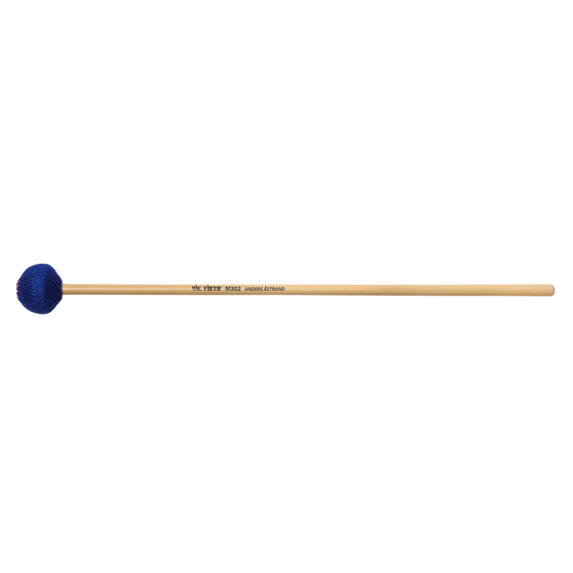 Vic Firth M302 Anders Åstrand Keyboard Mallet - Blue, Medium