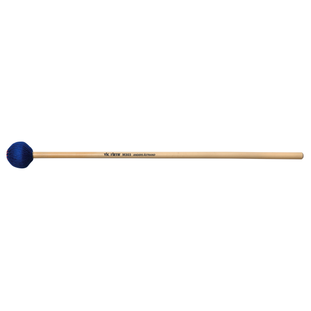 Vic Firth M303 Anders Åstrand Keyboard Mallet - Blue, Medium Hard