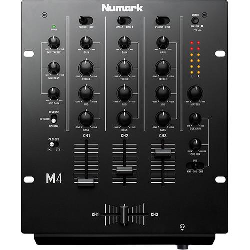 Numark M4 Three-Channel Dj Mixer - Red One Music
