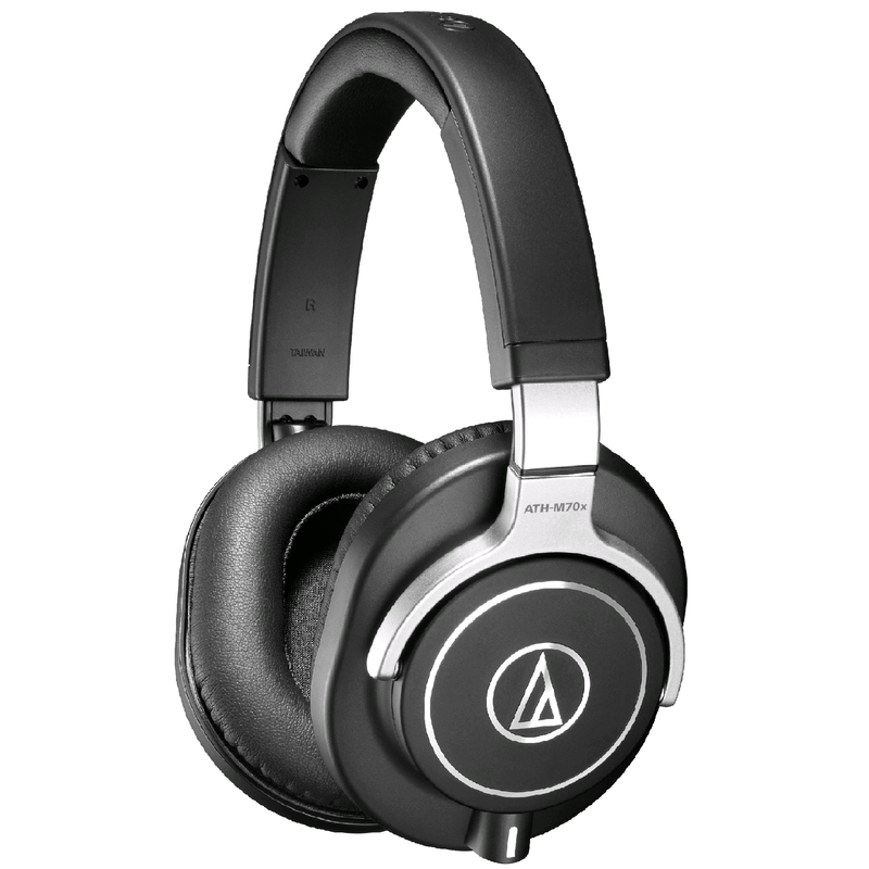 Audio Technica Ath-M70X  Professional Monitor Headphones - Red One Music