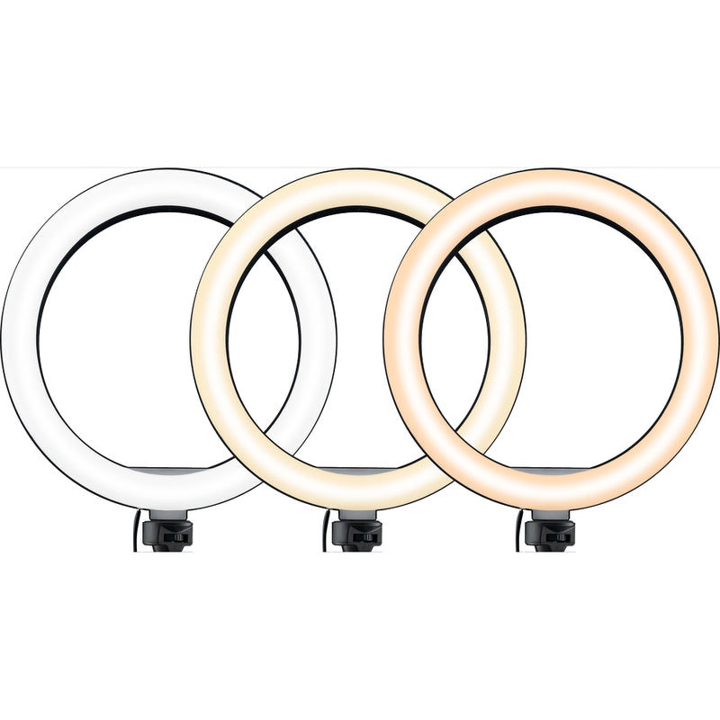 Mackie MRING-10 10” 3-Color Ring Light Kit w/ Stand & Remote