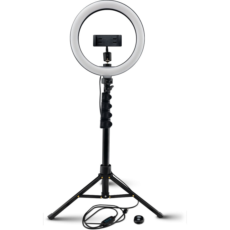 Mackie MRING-10 10” 3-Color Ring Light Kit w/ Stand & Remote