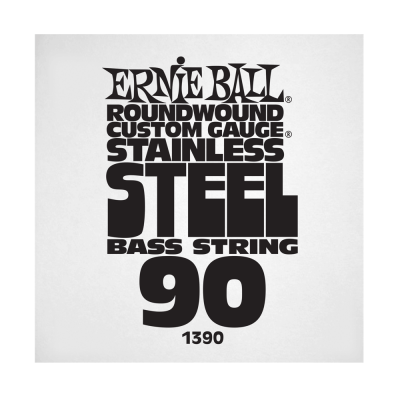 Ernie Ball 1390EB .090 Corde simple pour basse électrique en acier inoxydable