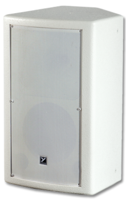 Yorkville C1891W Coliseum Series Haut-parleur d'installation 150 W avec support – 20,3 cm (Blanc)