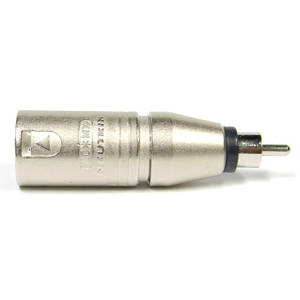 Adaptateur Link Audio AA56 RCA-M vers XLR-M