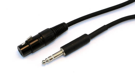 Yorkville PC-25XPMS Standard Series Balanced XLR-M to TRS Interconnect Cable - 25 Feet