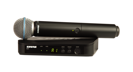 Shure BLX24/B58-J11 Wireless Vocal System with Beta 58A Microphone (J11: 596-616 MHz)