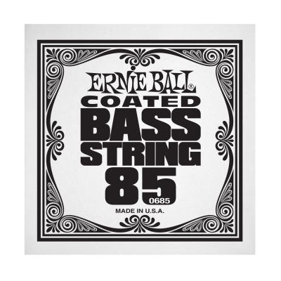 Ernie Ball 0685EB .085 Single Coated Nickel Wound Electric Bass String