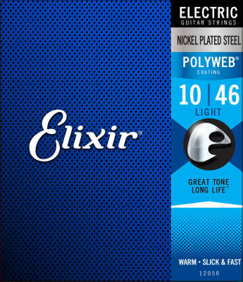 Elixir 12050 Light Polyweb Electric Guitar Strings