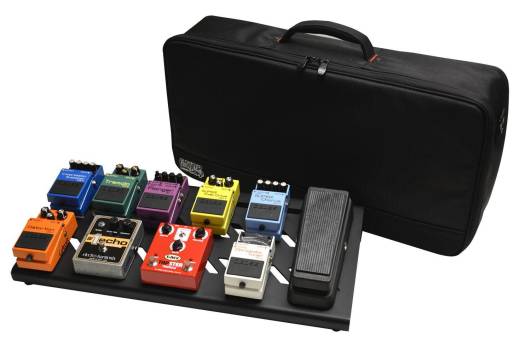 Gator GPB-BAK-1 Large Aluminum Pedalboard w/ Carry Bag - Black