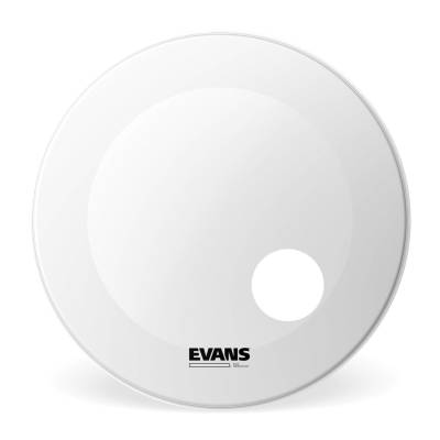 Evans BD22RGCW 22 Inch EQ3 Resonant Coated White Drumhead
