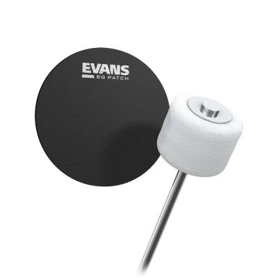 Evans EQPB1 EQ Patch Nylon Single Pedal (Black)
