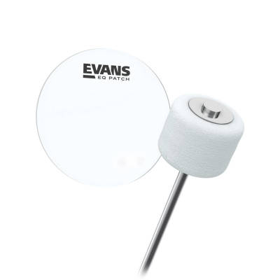 Evans EQPC1 EQ Patch - Plastic Single Pedal - Clear