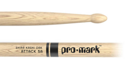 Pro-Mark PW5AW 5A Baguettes en chêne avec pointes en bois