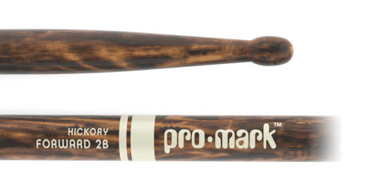 Pro-Mark TX2BW-FG 2B FireGrain Wood Tip Hickory Sticks