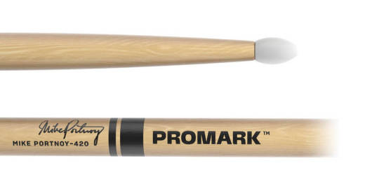 Pro-Mark TX420N Mike Portnoy Signature Drum Sticks In Hickory With Nylon Tips