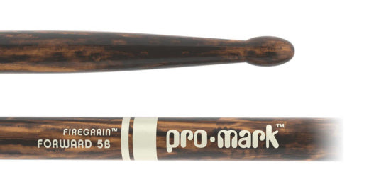 Pro-Mark TX5BW-FG 5B FireGrain Wood Tip Hickory Sticks