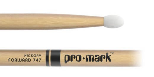 Pro-Mark TX747N 747 Nylon Tip Hickory Sticks