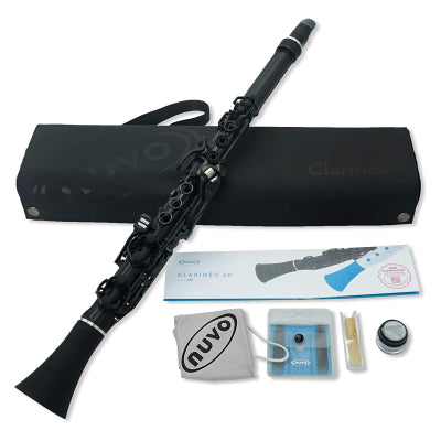 Nuvo N120CLBK Clarineo 2.0 Clarinet Kit (Black/Black)