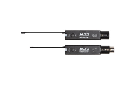 Alto Professional STEALTH 1 Mono UHF XLR Wireless Audio Transmitter and Receiver