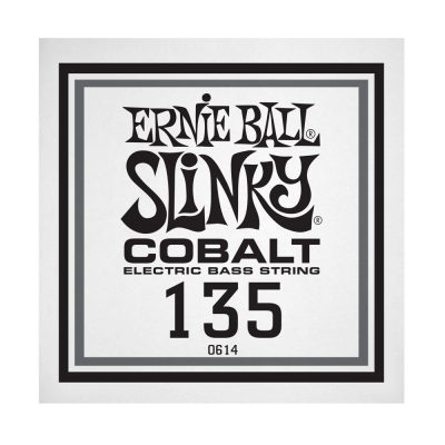 Ernie Ball 10614EB .135 Corde de basse électrique à simple bobinage en cobalt