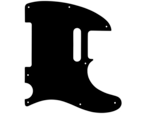 WD Music WD-TE-101 Pickguard for Fender 1954-Present USA or 2002-Present Made in Mexico Telecaster (Black)