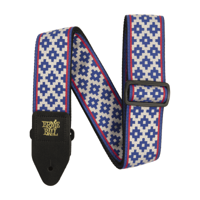 Ernie Ball 5336EB Blue Crux Jacquard Guitar Strap