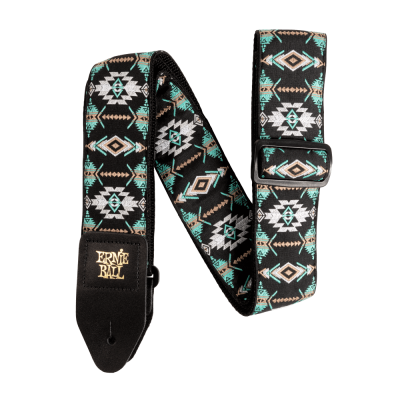 Ernie Ball 5325EB Bracelet jacquard turquoise sud-ouest