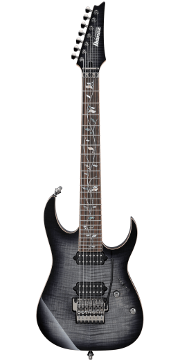 Ibanez J CUSTOM 7-String Electric Guitar (Black Rutile)