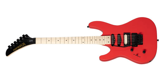 Kramer KSFRHSSJURBFLH Striker HSS guitare électrique pour gaucher - Jumper Red