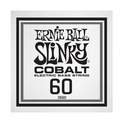 Ernie Ball 10660EB .060 Single Cobalt Wound Electric Bass String