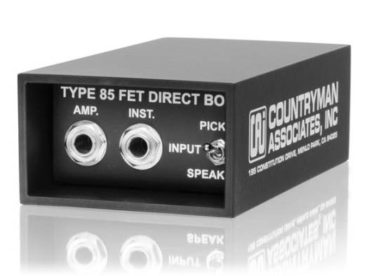 Countryman TYPE-85-DIRECT-BOX Boîte directe pour instrument actif à 1 canal