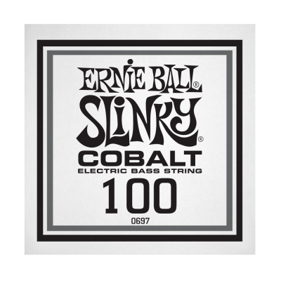Ernie Ball 10697EB .100 Single Cobalt Wound Electric Bass String