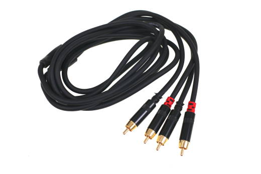 Link Audio LP210RR Premium Câble double RCA vers RCA - 10 pieds