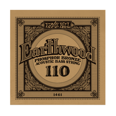 Ernie Ball 1461EB .110 Single Earthwood Phosphor Bronze Acoustic Bass String