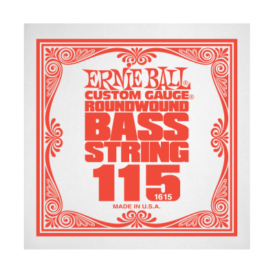 Ernie Ball 1615EB .115 Single Nickel Wound Electric Bass String