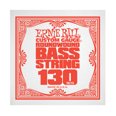 Ernie Ball 1613EB .130 Single Nickel Wound Electric Bass String