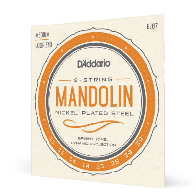 D'Addario EJ67 Nickel Mandolin Strings Medium 11-39