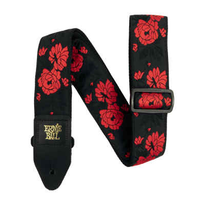 Ernie Ball 5335EB Tango Rose Jacquard Guitar Strap