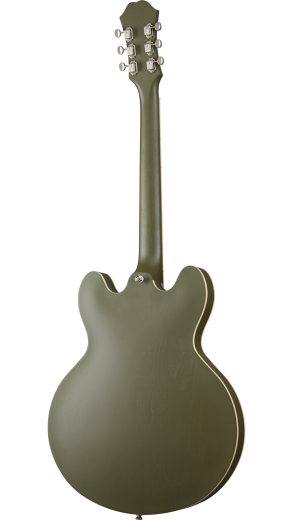 Epiphone CASINO WORN Series Semi Hollow-Body Electric Guitar (Olive Drab)