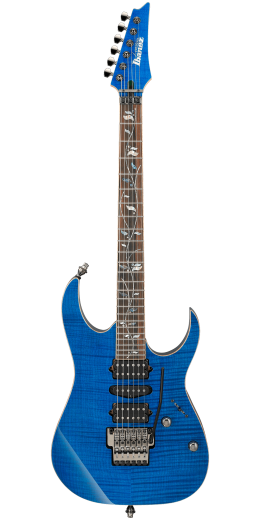 Ibanez RG8570RBS RG J Guitare électrique personnalisée avec étui (saphir bleu royal)