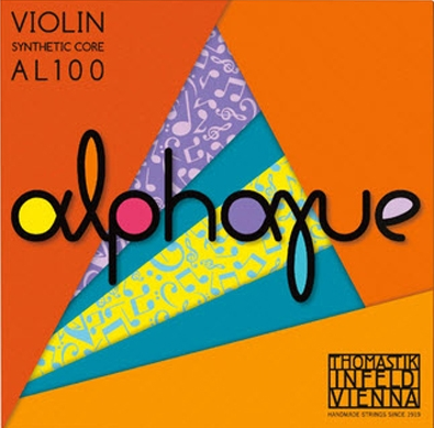 Thomastik Infeld Vienna AL100 1/8 Alphayue Violin Strings - Red One Music