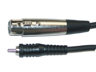 Lien audio A110RXF RCA à XLR-F Cable - 10 pieds