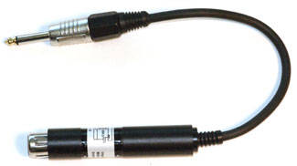 Link Audio AA14 LoZ to HiZ Transformer Cable - 6 Feet