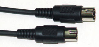 Câble MIDI audio A120MD (noir) - 20 pieds