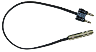 Câble de haut-parleur de la série standard de Yorkville BX-1 avec bouchon de banane - 6 pouces