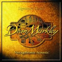 Dean Markley DM-2204 Vintage Acoustic 12-String Set Medium Light - Red One Music